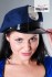 Policejní čepice - doplněk kostým Policistka/Policista